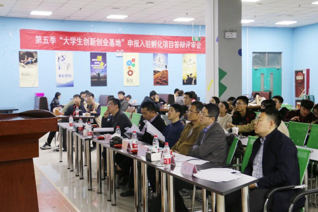 评审专家认真听取项目陈述